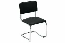 Pack Of 4 Carter Stacking Cantilever Side Chairs