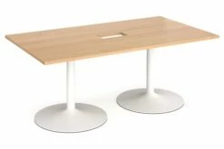 Sassoon Power Ready Rectangular Boardroom Table