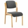 Burch Stacking Side Chair (Charcoal)