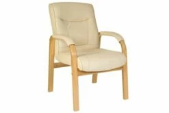 Knightsbridge Oak/Cream Chair