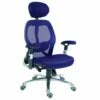 Cobham Blue High Mesh Back Operator Chair