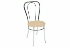 Pack Of 4 Degas Chrome Frame Chairs