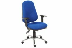 Comfort Ergo 24 Hour High Back Operator Chair With Chrome Base (Fabric)