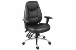 Porto High Back Faux Leather Operator Chair