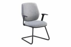 Comet Cantilever Fabric Chair
