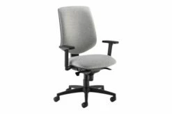 Comet High Back Fabric Operator Chair With 2D Arms