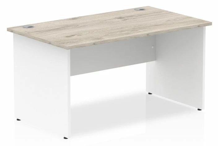 Vitali Duo Panel End Rectangular Desk - Image 5