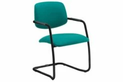 Fairlie Half Back Chair With Cantilever Frame