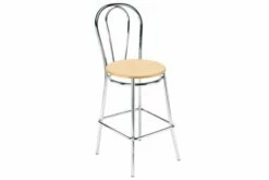 Cabana High Stool With Wooden Seat
