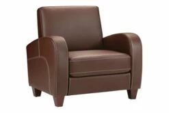 Donovan Faux Leather Armchair