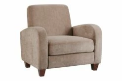 Donovan Fabric Armchair (Mink Chenille)