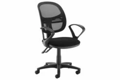 Vantage Medium Mesh Back Operator Chair (Fixed Arms)