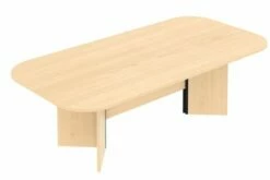 Kobe Arrowhead Double D End Meeting Table