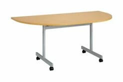 Spear Semi-Circular Flip Top Mobile Tables