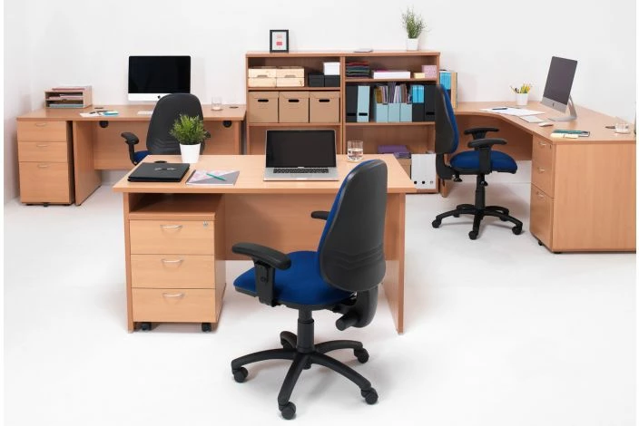 Progress Panel End Rectangular Desk - Image 6