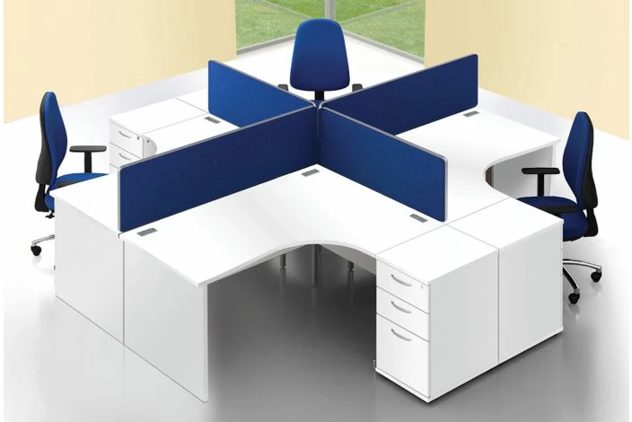 Proteus Panel End Rectangular Desk - Image 6