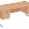Proteus I Executive Desk 2+2 Drawers
