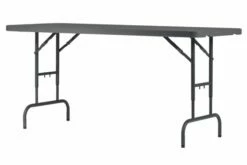 Valence Height Adjustable Rectangular Folding Table